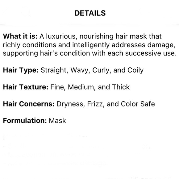 🟣[dpHUE] NWT Travel-Size ACV Hair Masque - Picture 2 of 8